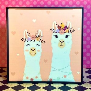 Llama Llama Boho Farmhouse Decor